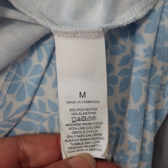 Kate Spade Cropped Pajama Set Womens M - Picture 4 of 11